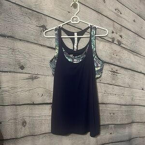 Lululemon built in bra tank Size 12